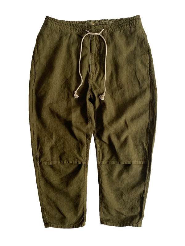 AN096-SP OVERDYE LINEN TAPERED EASY PANTS 別注カラー発売