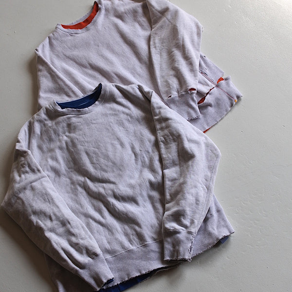 本季流行的原创圆领卫衣 AN161、AN161-R SIDE RIB SWEAT 