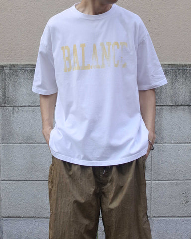 BALANCE COLLEGE PRINTED S/S T-S YELLOW PRINT