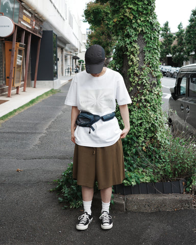 ANACHRONORM ソニックフォーム プリント 半袖Tシャツ ホワイト | 90年代 音楽カルチャー 音波 グラフィック コットン100%