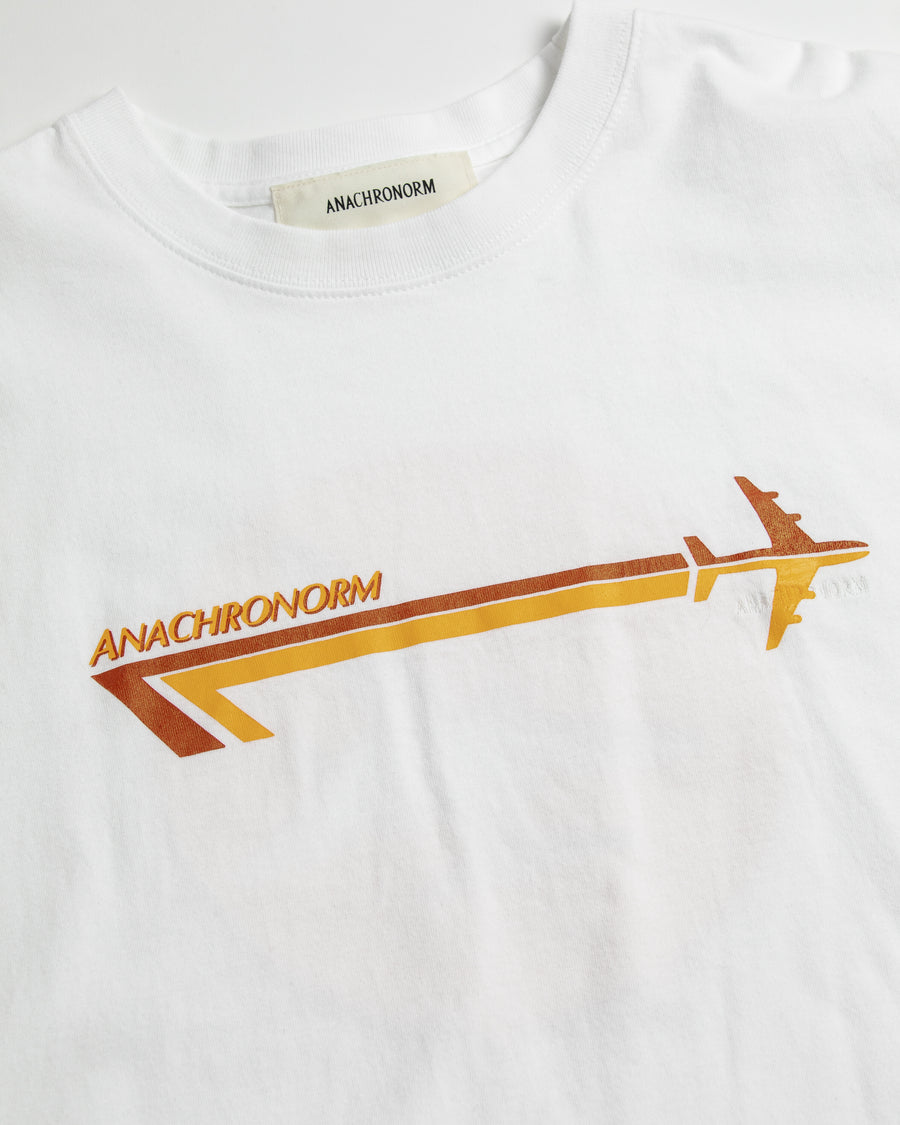 ANACHRONORM LATB ロングスリーブTシャツ ホワイト | 5.6oz 天竺 ヘビーウェイト ワンウォッシュ バンドTシャツ