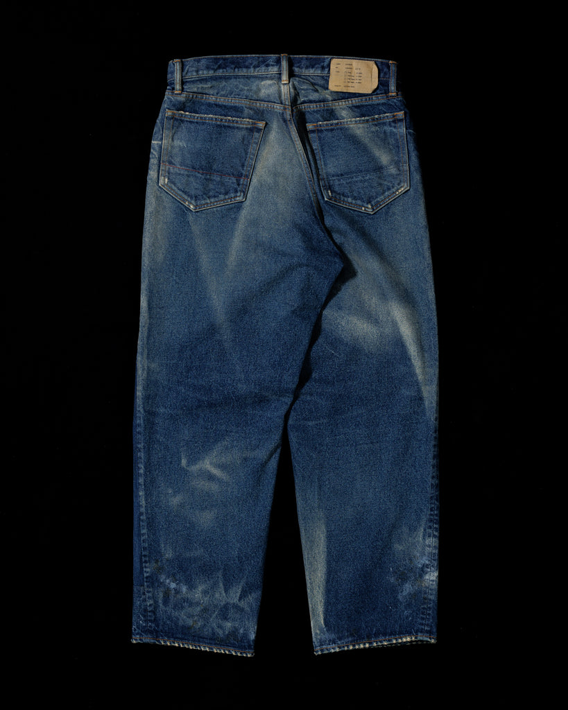 CONTEXT-003N 80's WIDE 5P DENIM PANTS <  8 colors >