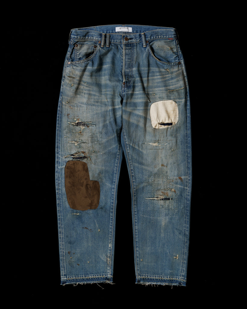 CONTEXT-001 REGULAR TAPERED 5P PANTS　<  6 colors >
