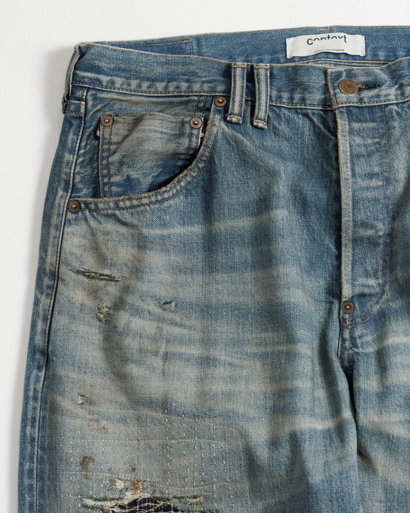CONTEXT-001 REGULAR TAPERED 5P PANTS　<  6 colors >