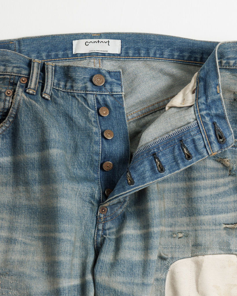 CONTEXT-001 REGULAR TAPERED 5P PANTS　<  6 colors >