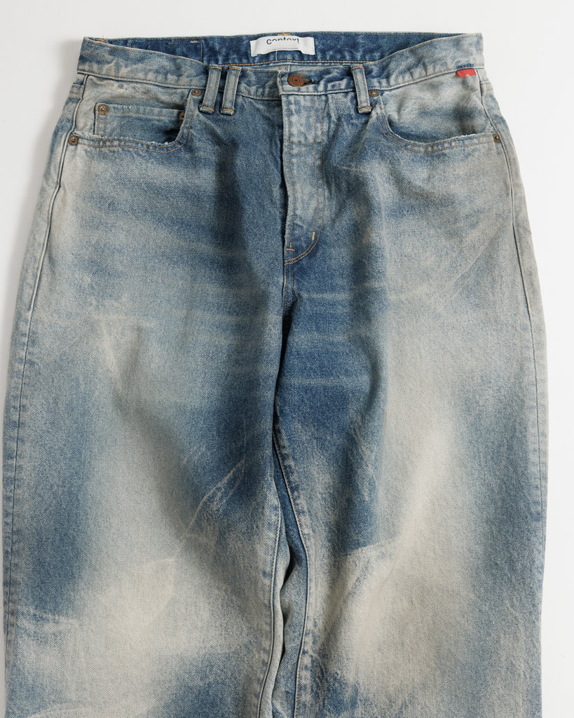 CONTEXT-003N 80's WIDE 5P PANTS <  7 colors >
