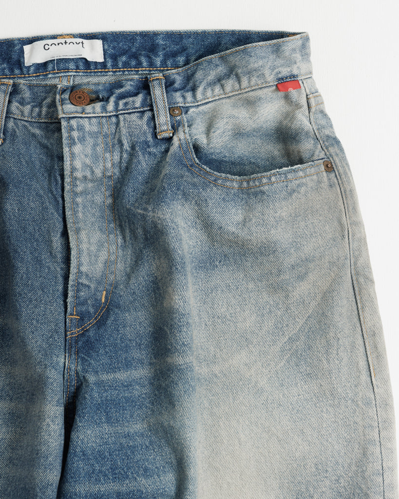 CONTEXT-003N 80's WIDE 5P PANTS <  7 colors >