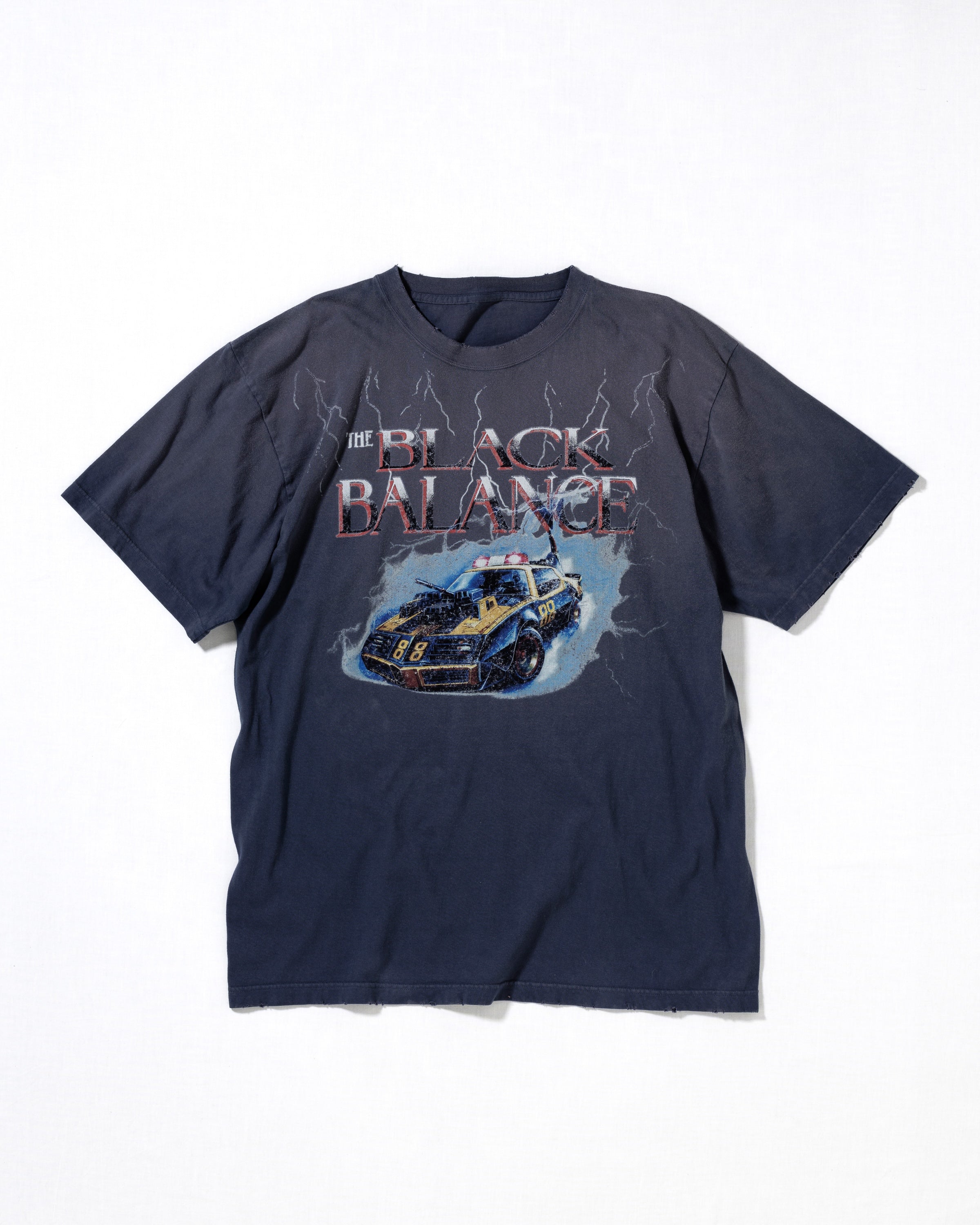 DYED CUSTOM CAR GRAPHIC T-SHIRTS DUSTY NAVY