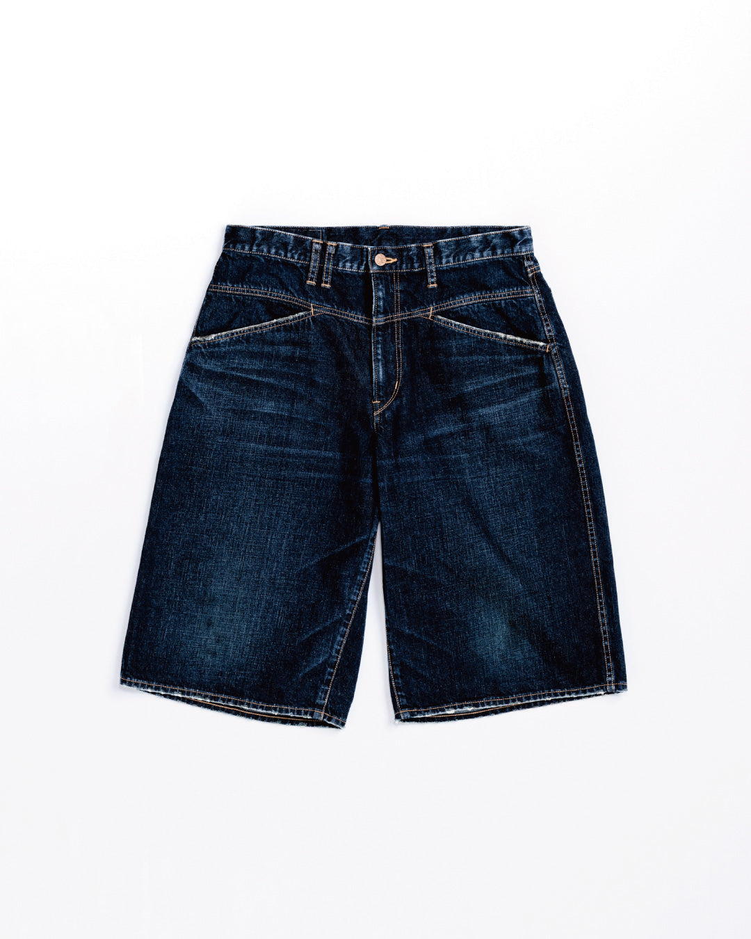 FRONT YORK DENIM SHORTS INDIGO