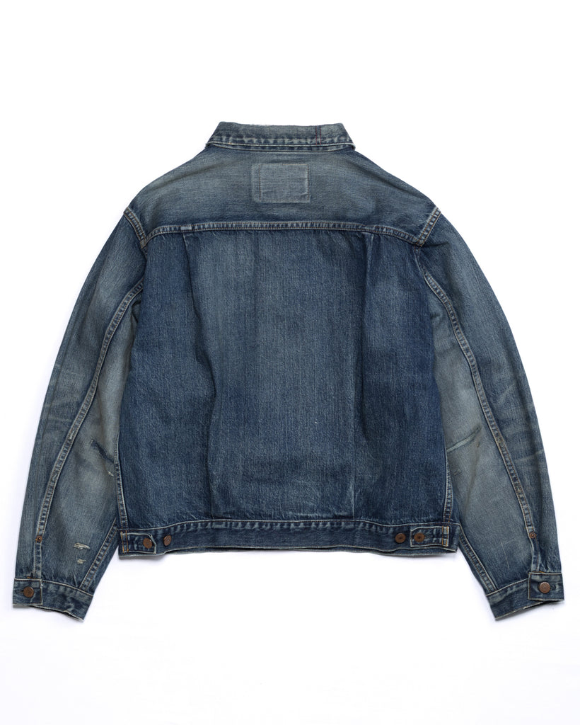 CONTEXT-005 FRONT TUCK DENIM JACKET <  5 colors >