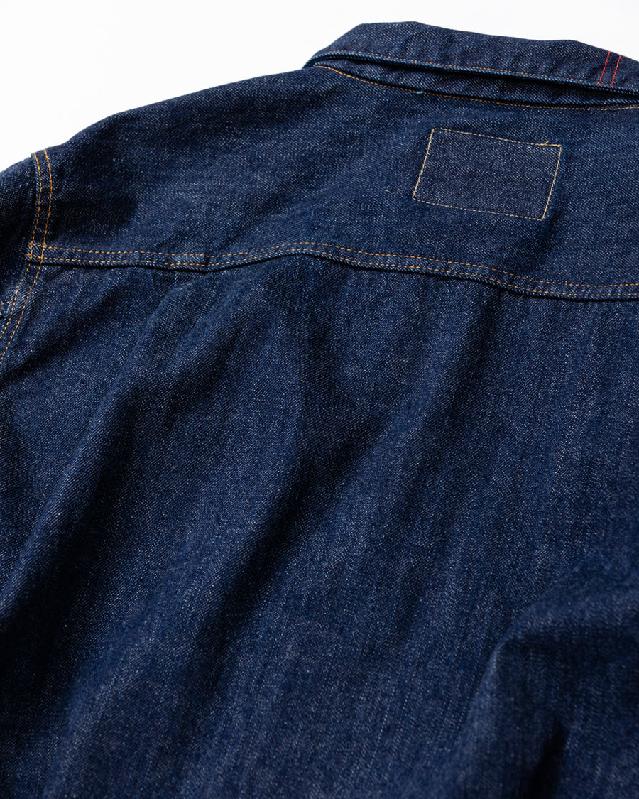 ANACHRONORM フロントタック デニムジャケット インディゴ ワンウォッシュ | 12.5oz セルビッチデニム 70502XX 1stタイプ 日本製