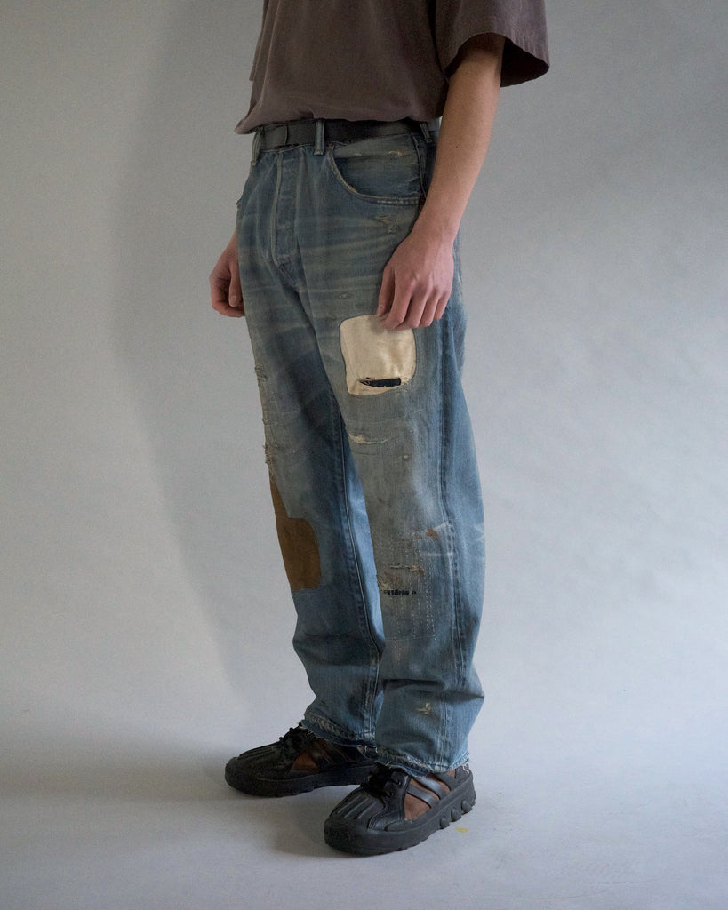 CONTEXT-001 REGULAR TAPERED 5P PANTS　<  6 colors >
