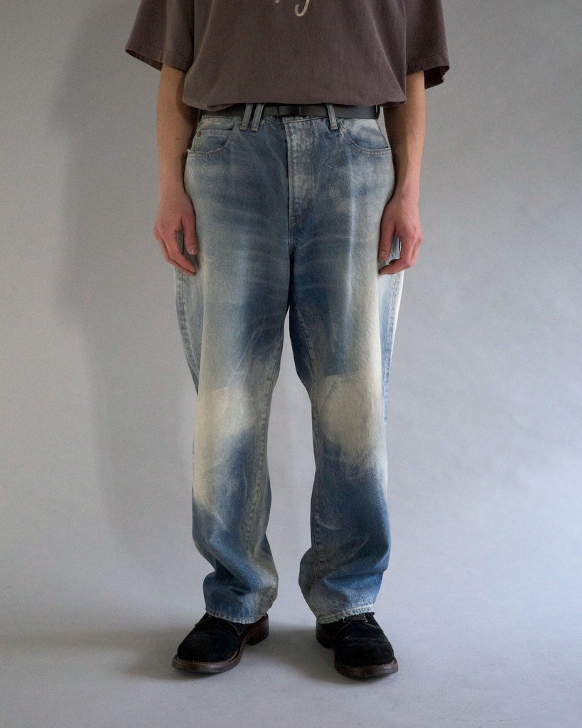 CONTEXT-003N 80's WIDE 5P PANTS <  7 colors >