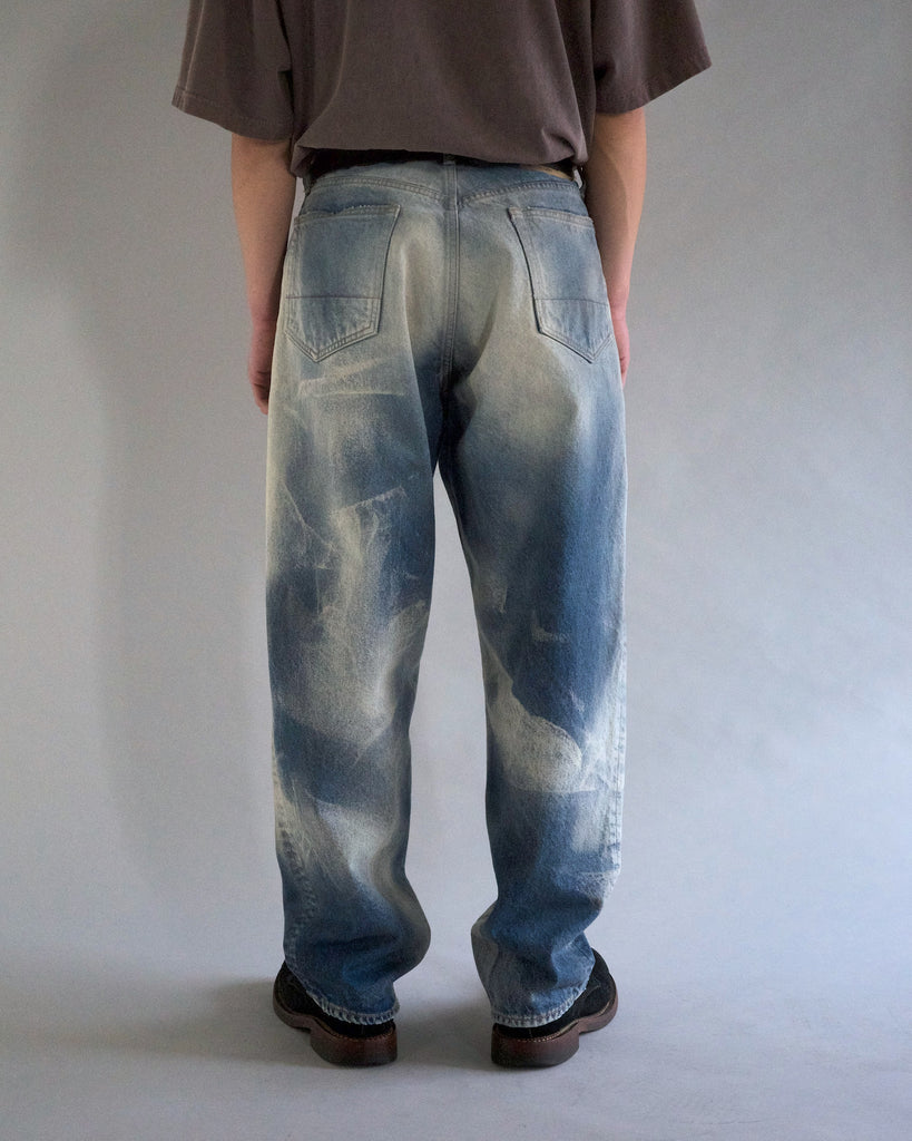 CONTEXT-003N 80's WIDE 5P PANTS <  7 colors >