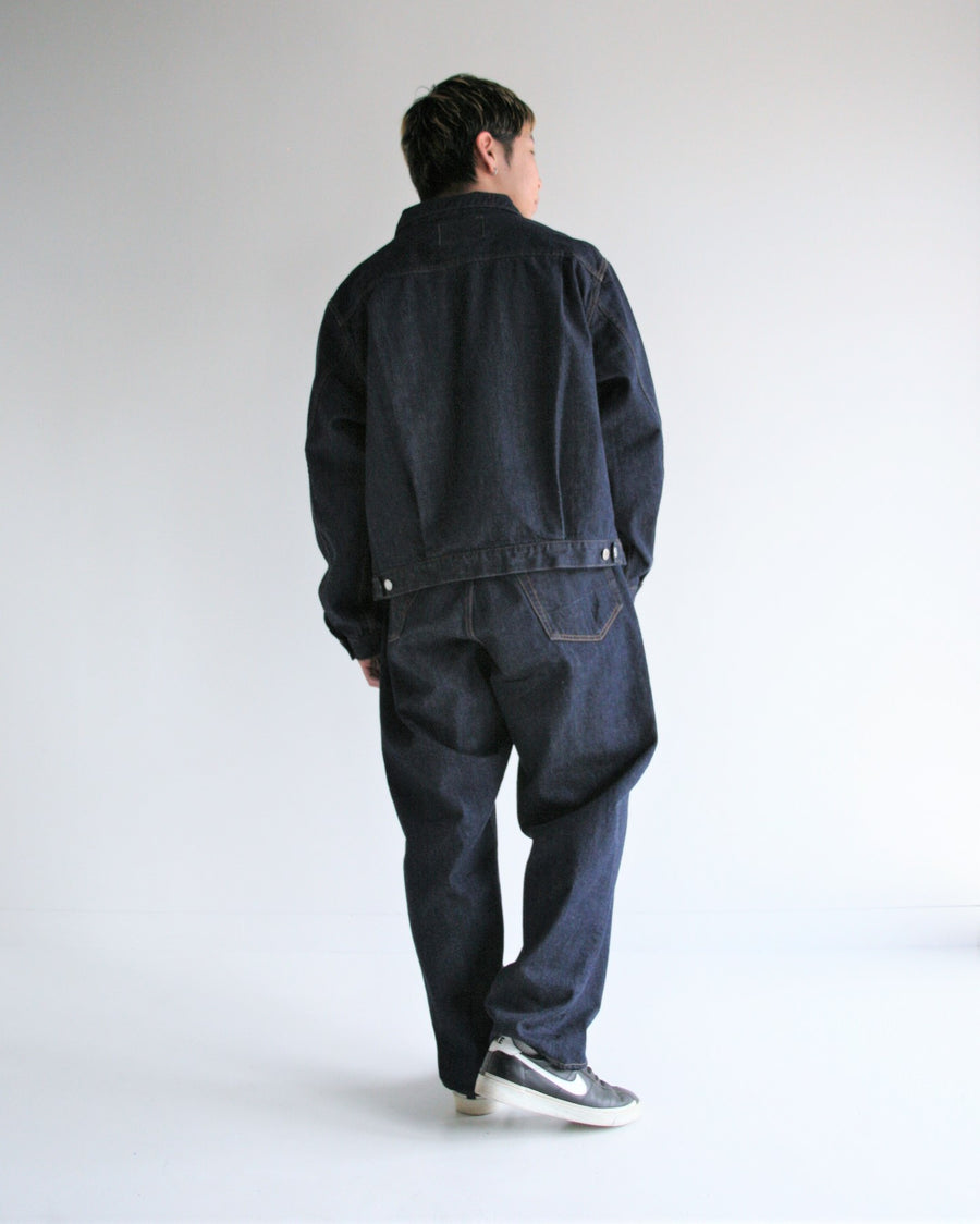 ANACHRONORM フロントタック デニムジャケット インディゴ ワンウォッシュ | 12.5oz セルビッチデニム 70502XX 1stタイプ 日本製