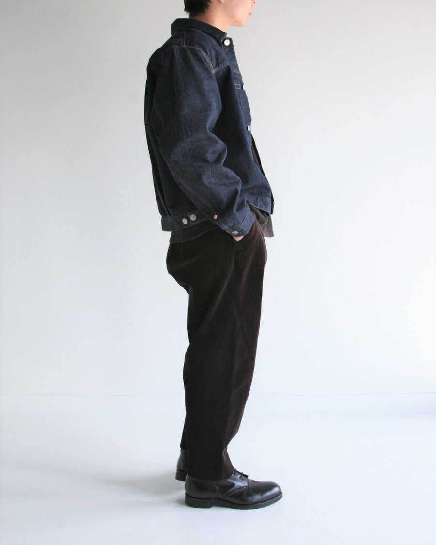 ANACHRONORM フロントタック デニムジャケット インディゴ ワンウォッシュ | 12.5oz セルビッチデニム 70502XX 1stタイプ 日本製